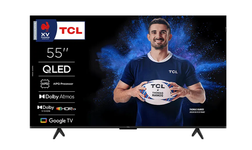 TV TCL QLED 55"- Téléviseur ultra- Smart Android