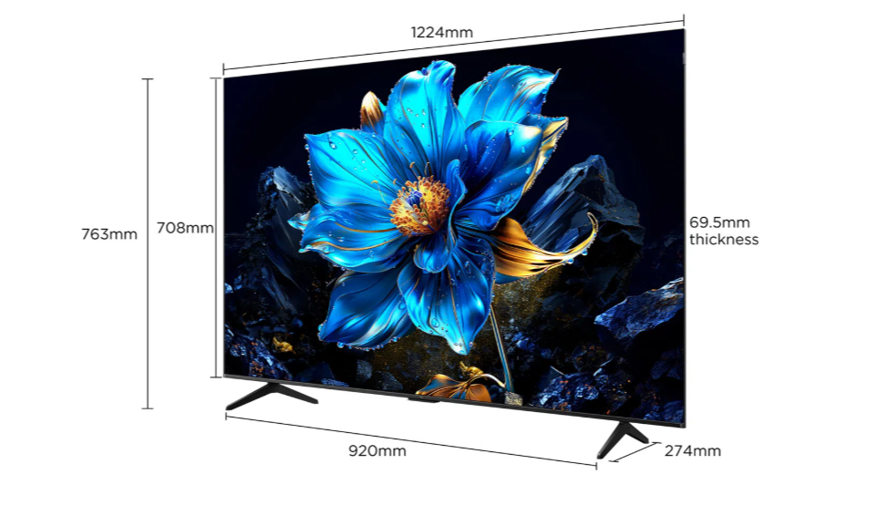TV TCL QLED 55"- Téléviseur ultra- Smart Android – Image 2